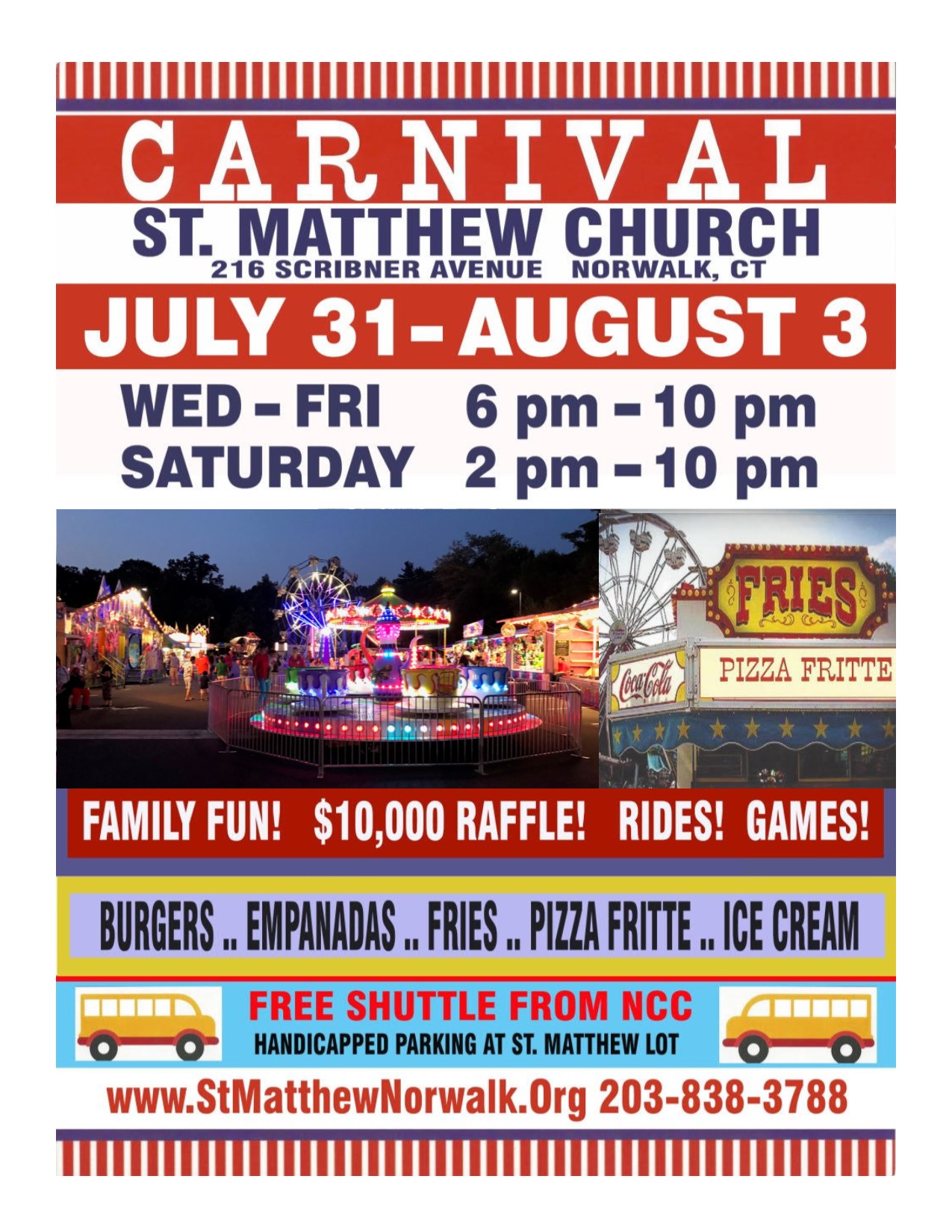 2019 St. Matthew Carnival Poster for DOB | Diocese of Bridgeport