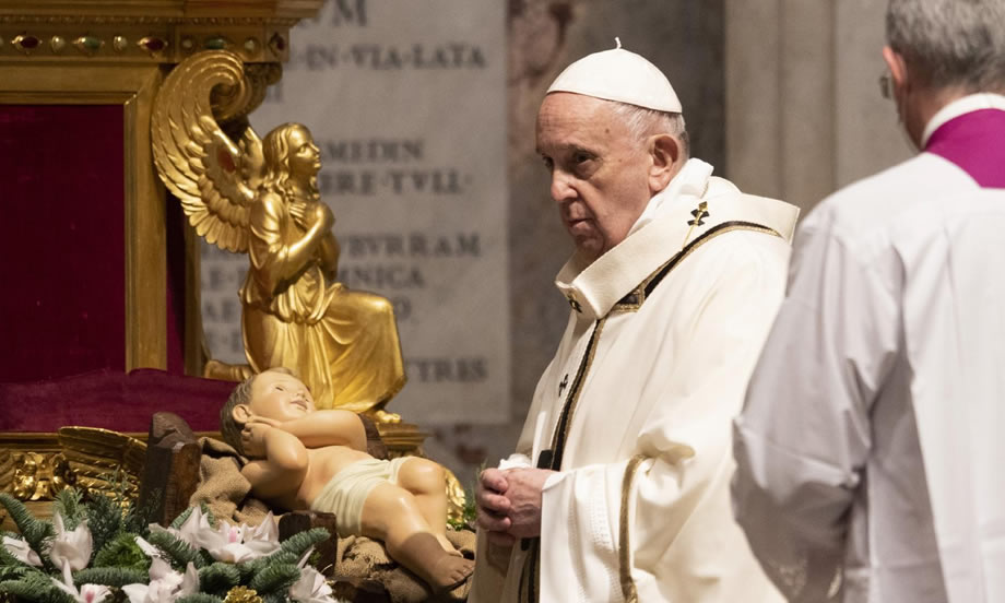 Pope at Christmas: Jesus’ birth brings hope - Diocese of Bridgeport